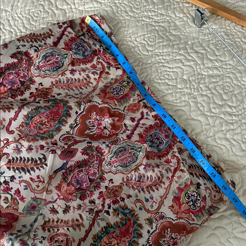 Sundance Multicolor Paisley Pencil Skirt - Picture 6 of 8